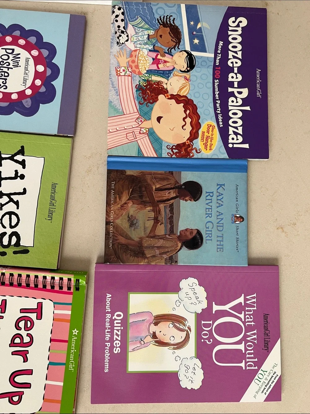 📕Lot of 14 American Girl Library Book Lot Activity & Advice Bundle — Like New